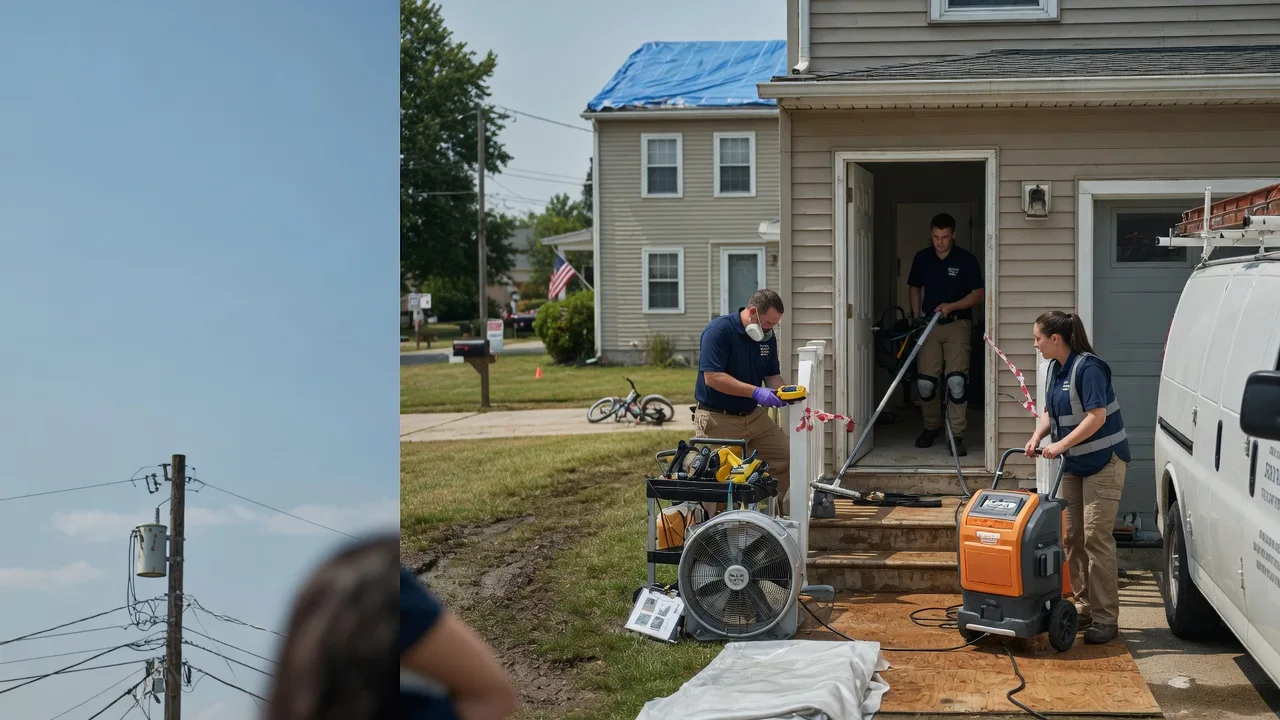 Water Damage Repair in Pulaski, PA near me
